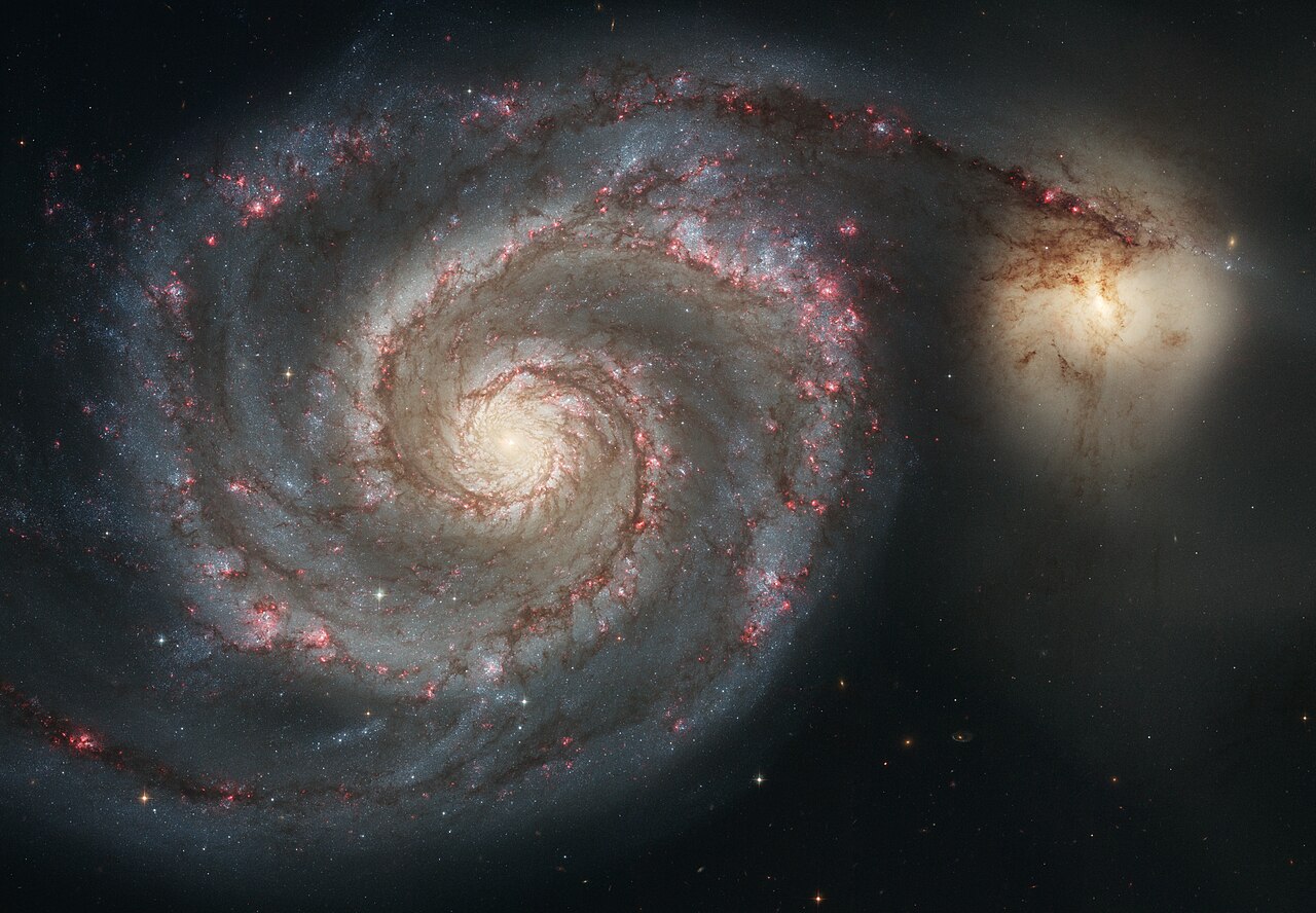 Galaxia del Remolino (Messier 51)