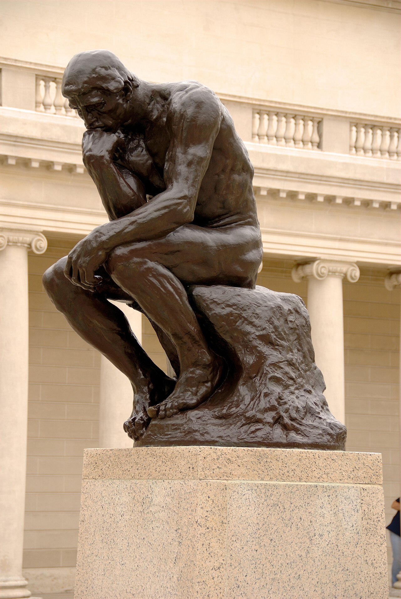 El Pensador, de Auguste Rodin